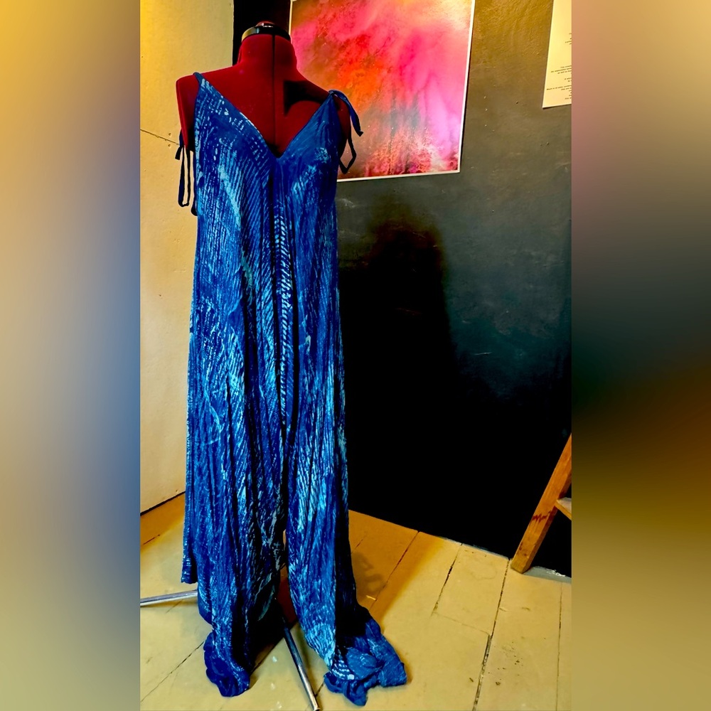 Sacred Threads Shibori flowy Jumper, One size